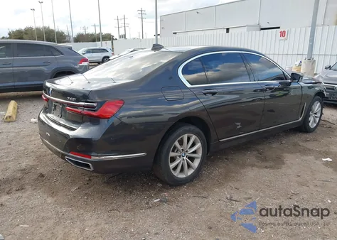 2020 BMW 740I from USA, damaged, VIN WBA7T2C00LGL17833